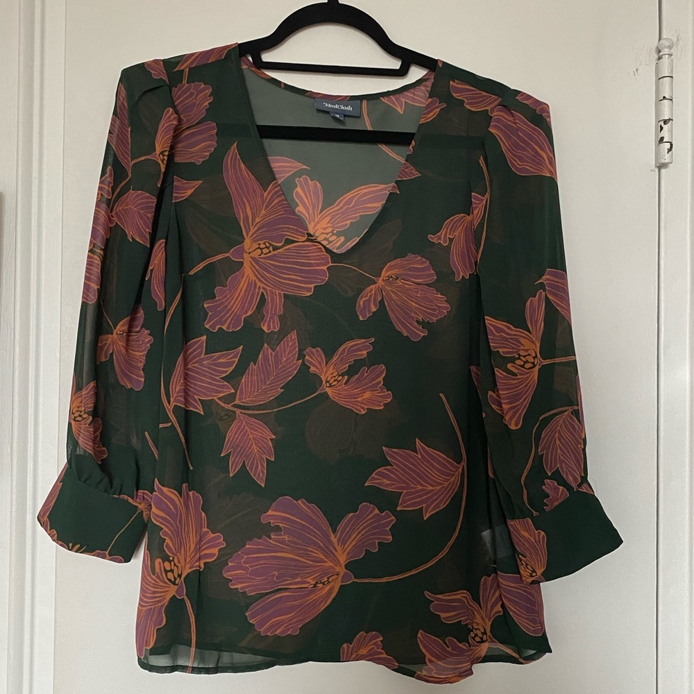 ModCloth sheer blouse